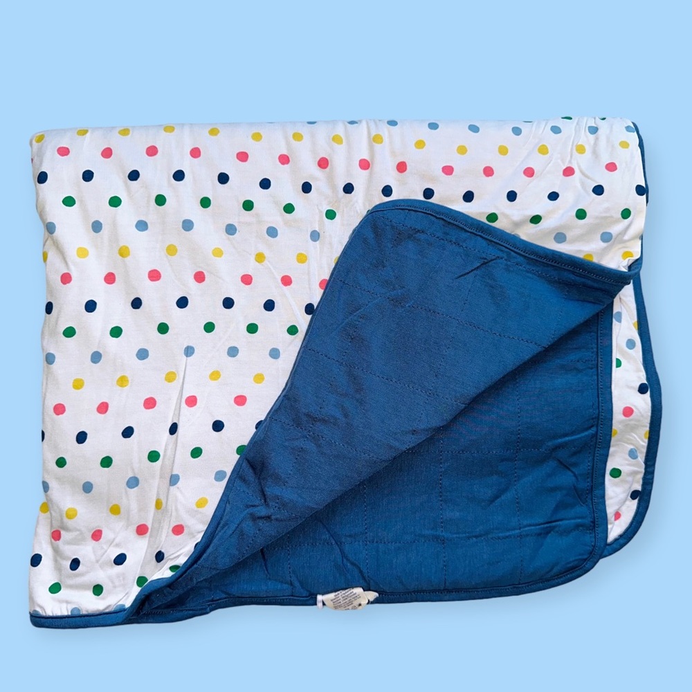 Kyte Polka Dot Toddler Blanket